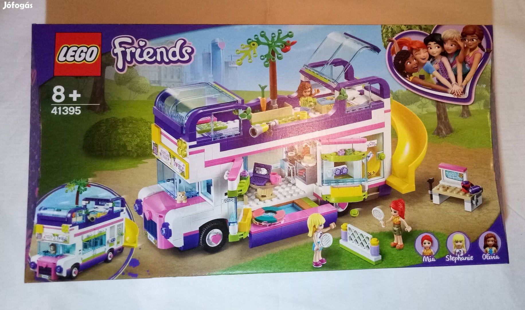 Lego Friends barátság busz új, bontatlan 41395