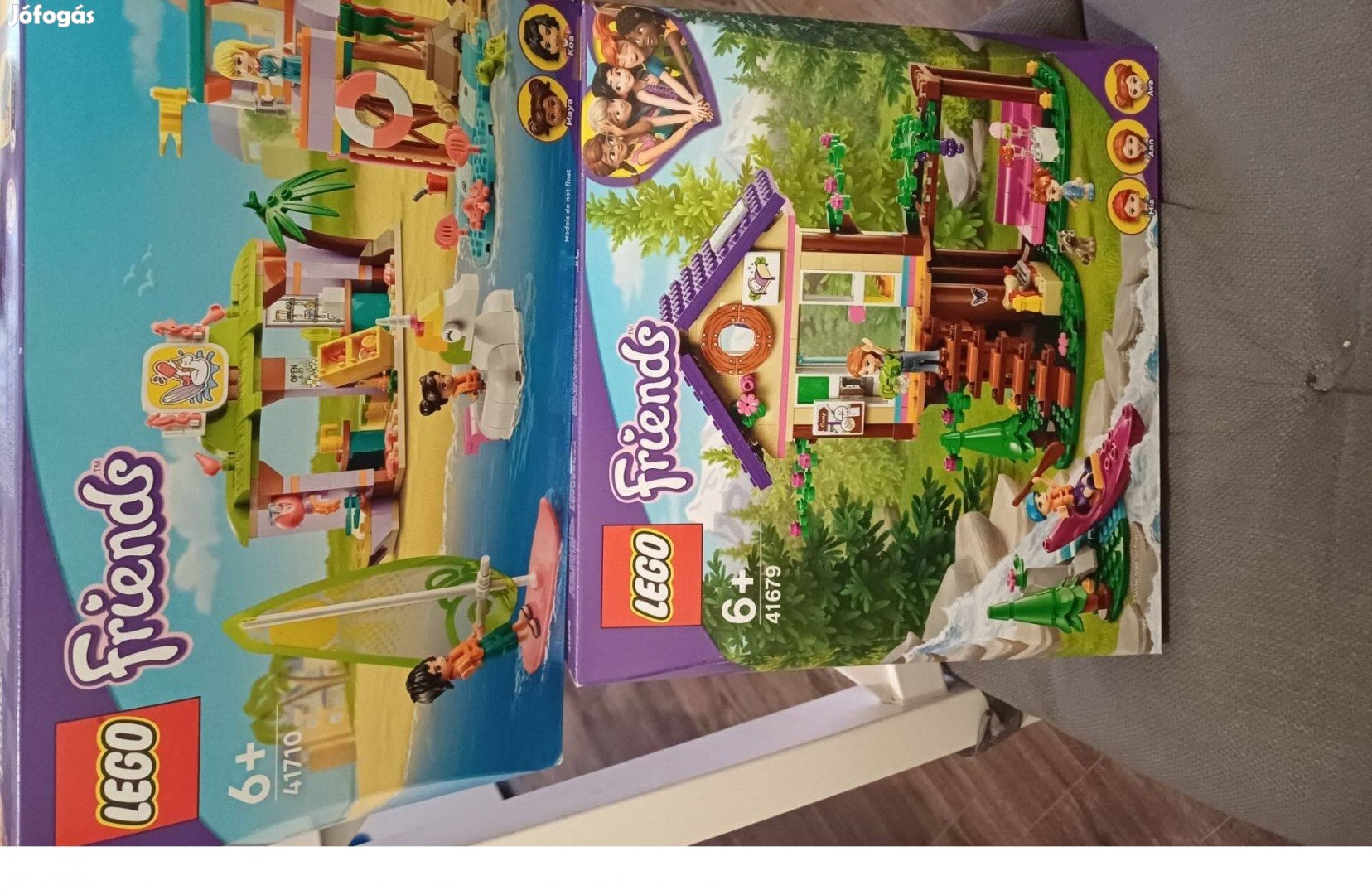 Lego Friends csomagok, 41710 Szörfös szórakozás, 41679 Erdei házikó