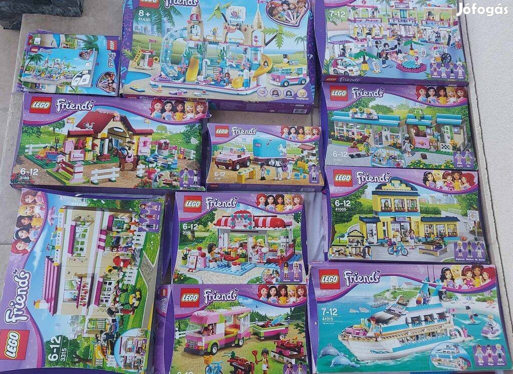 Lego Friends ömlesztett, vegyes, kilós lego csomag