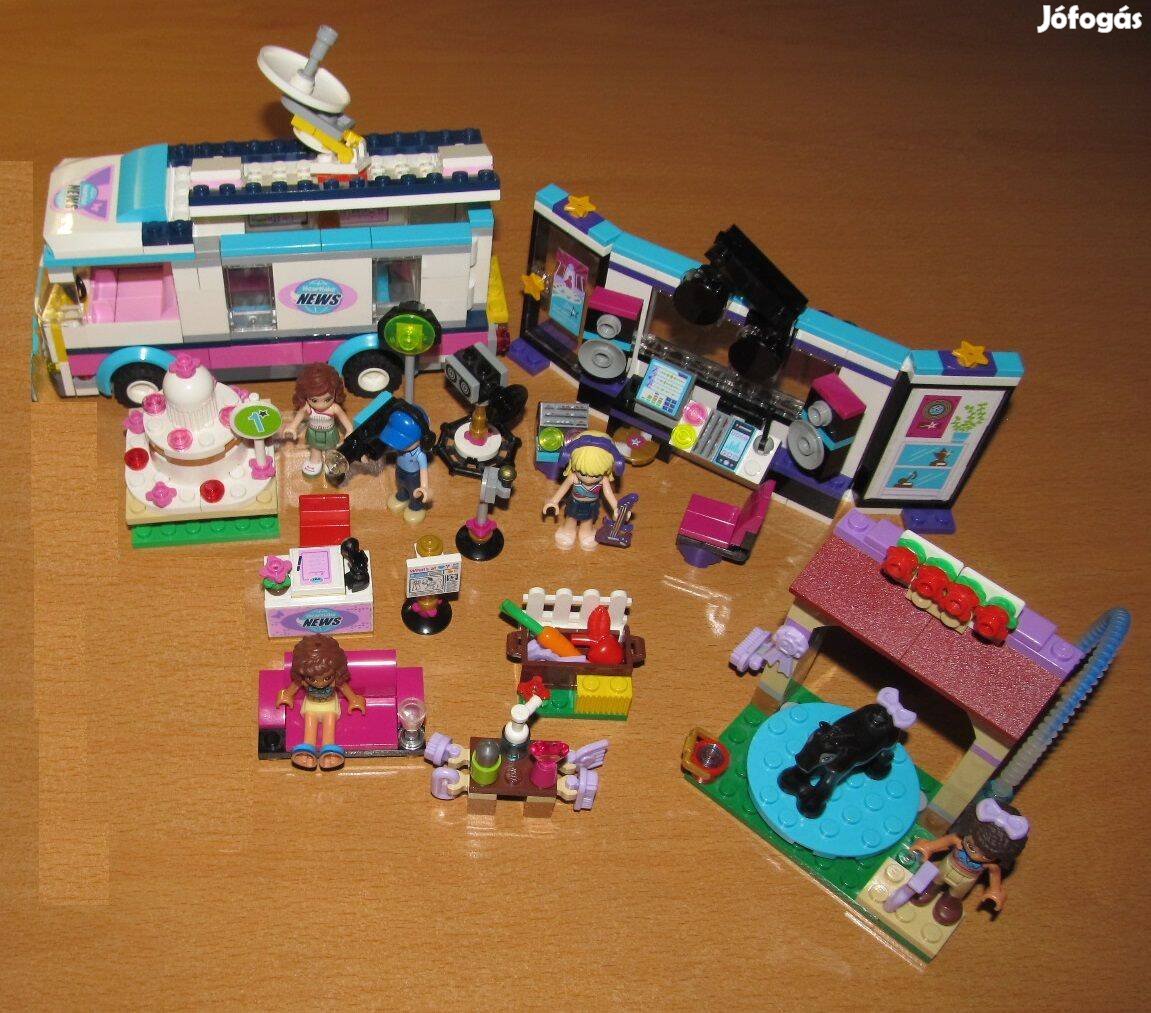 Lego Friends szett kupac: 41103, 41123, 41056