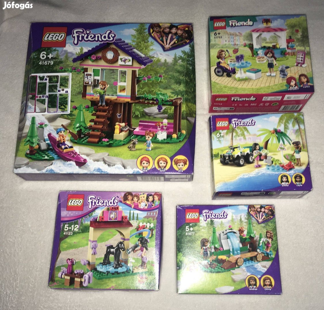 Lego Friends szettek 41679-41753-41697-41677-41123 Eladó