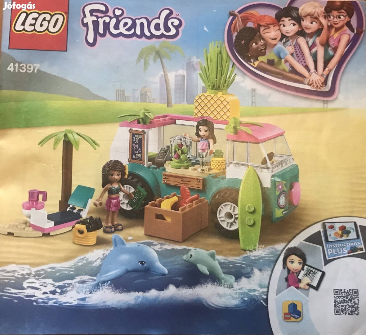 Lego Friends tengerparti felfrissülés 41397