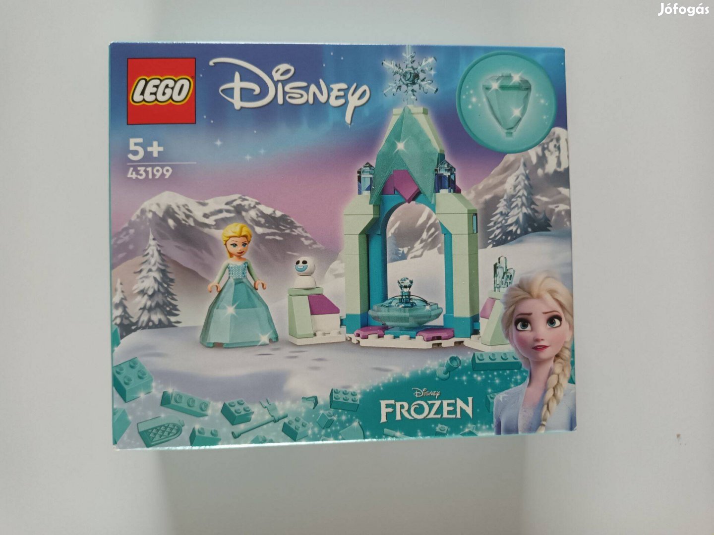 Lego Frozen Jégvarázs 43199 Elsa Elza kastélykertje bontatlan új