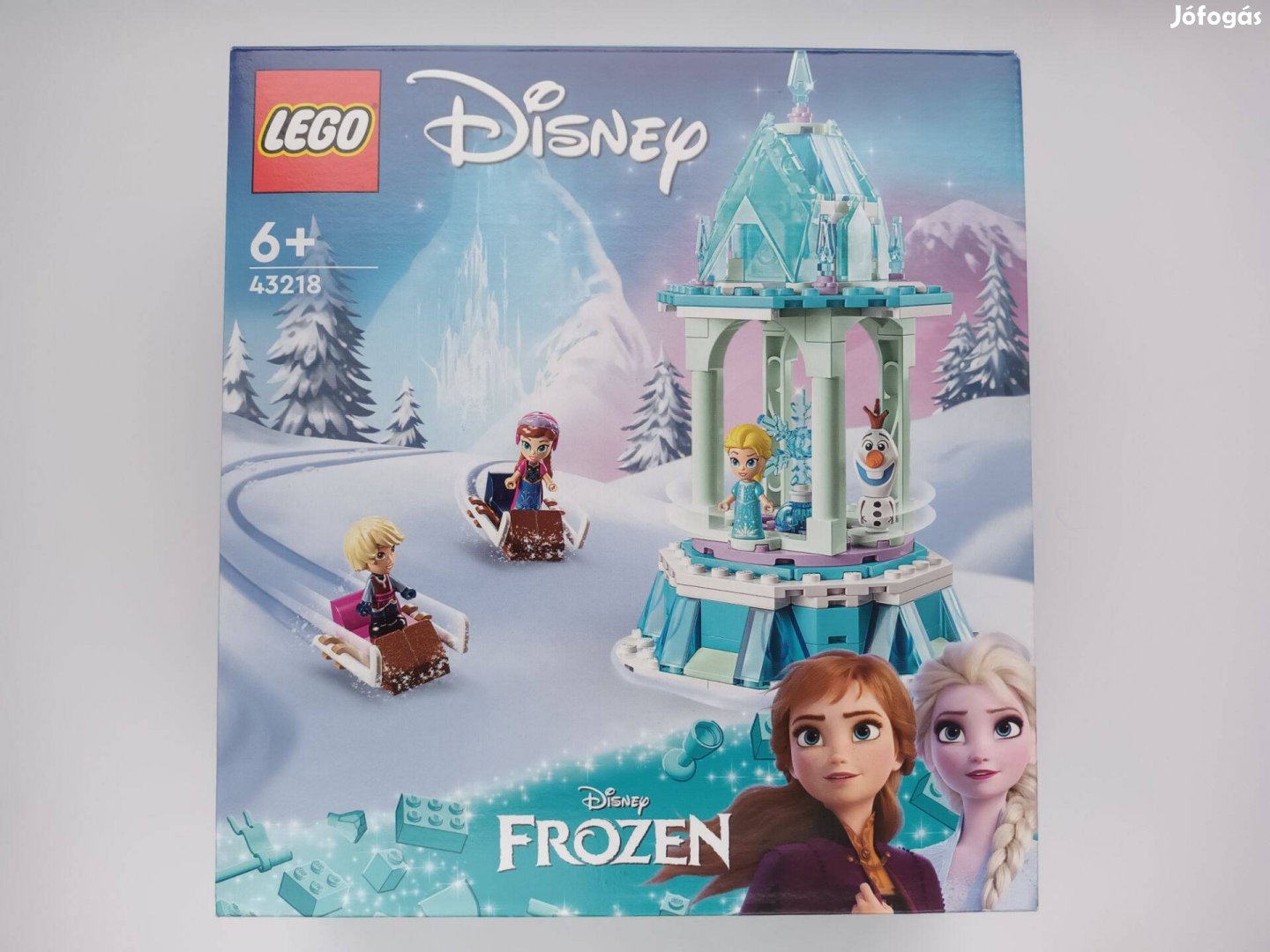 Lego Frozen Jégvarázs 43218 Anna Elsa Elza varázs körhintája bontatlan