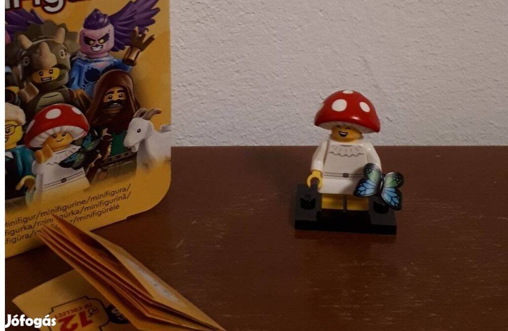 Lego Gombafej, Mushroom Sprite Minifigura, CMF Sorozat 25