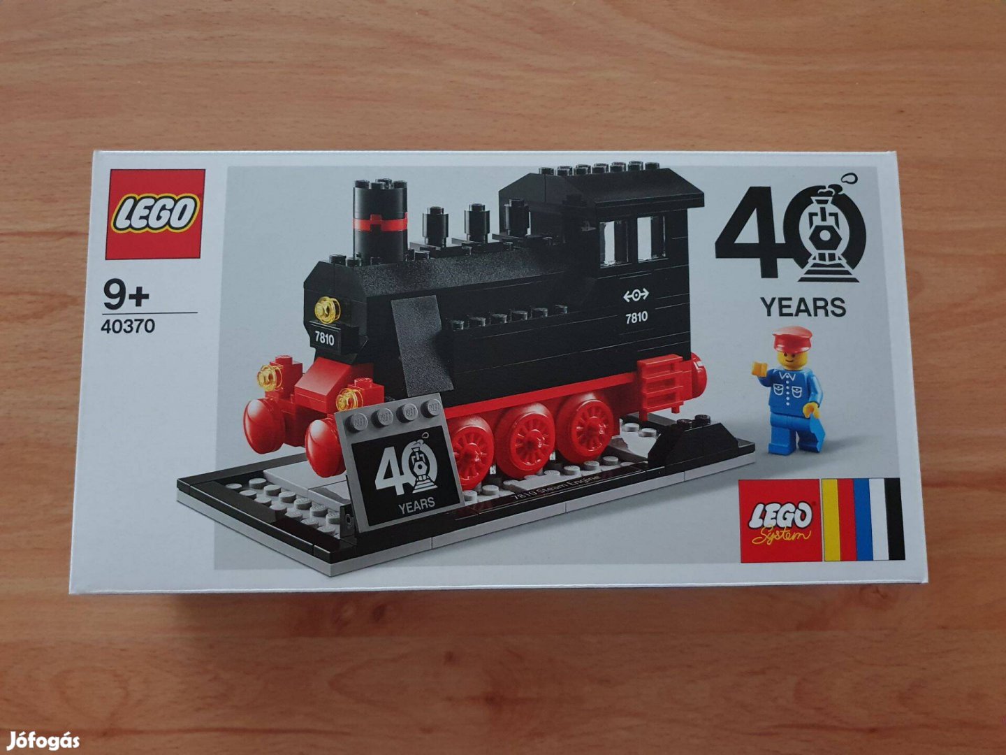 Lego Gőzmozdony 40 éves jubileumi vonatkészlet 40370