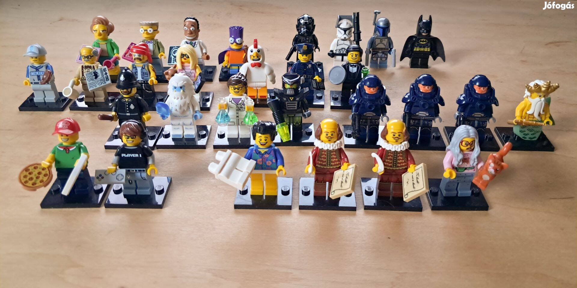 Lego Gyűjthető Minifigurák 7-12., Movies, Simpsons, Star Wars