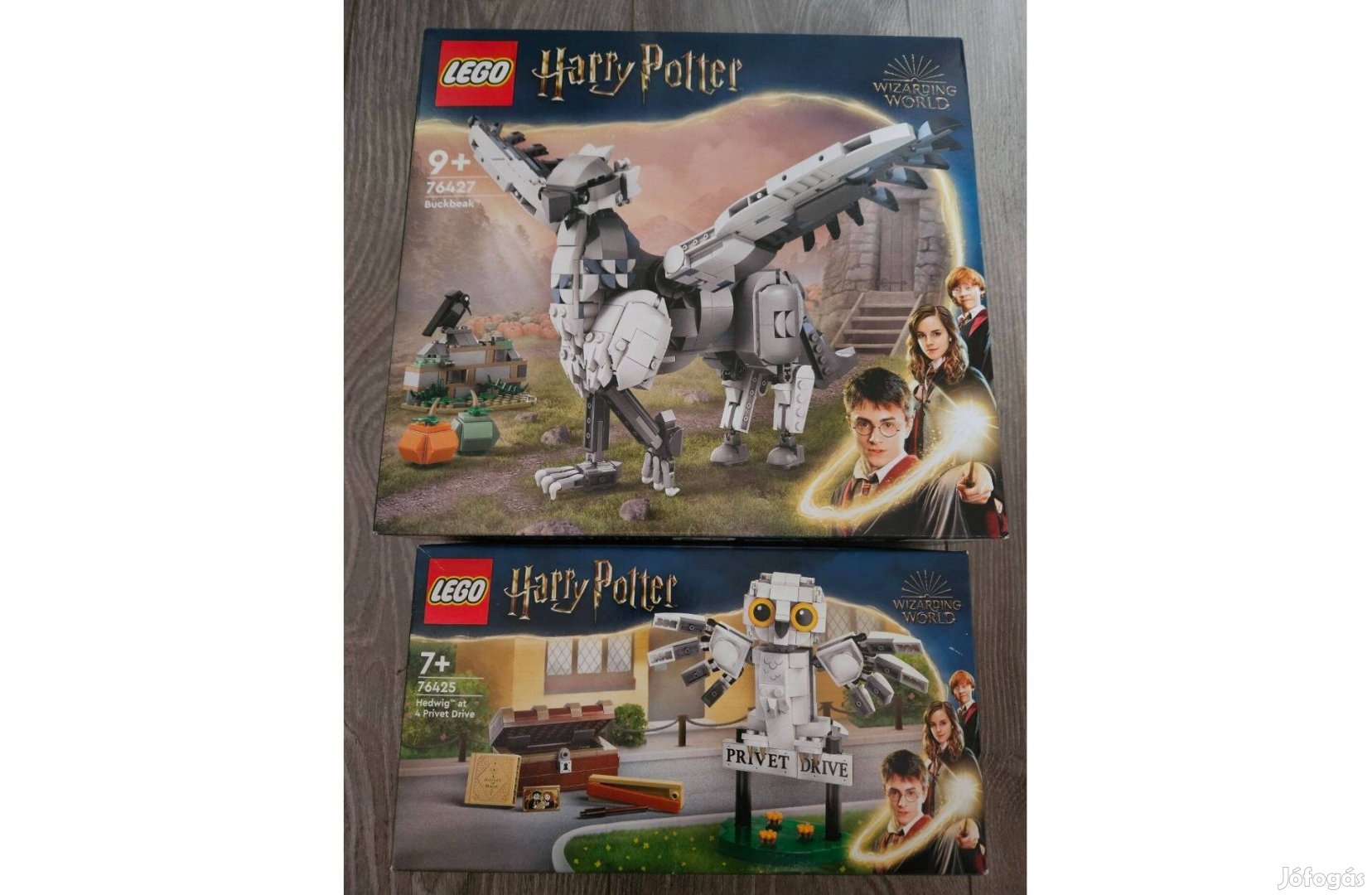 Lego HP Harry Potter Csikócsőr 76427 Hedwig 76425 bontatlan eladó!