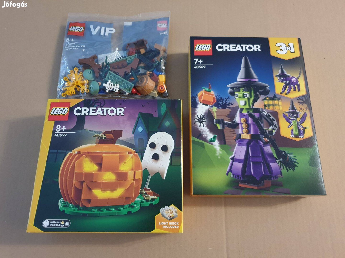 Lego Halloween 40562 - 40608 - 40697 - bontatlanok