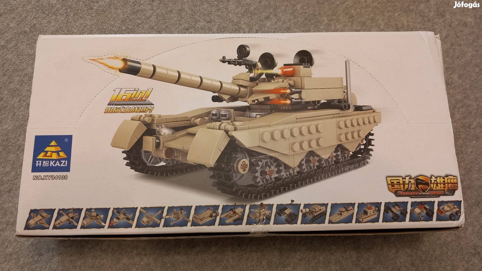 Lego Harckocsi Tank 517 db