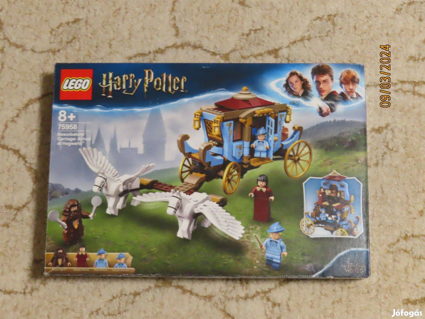 Lego Harry Potter 75958 Beauxbatons hintó érkezés Roxfortba