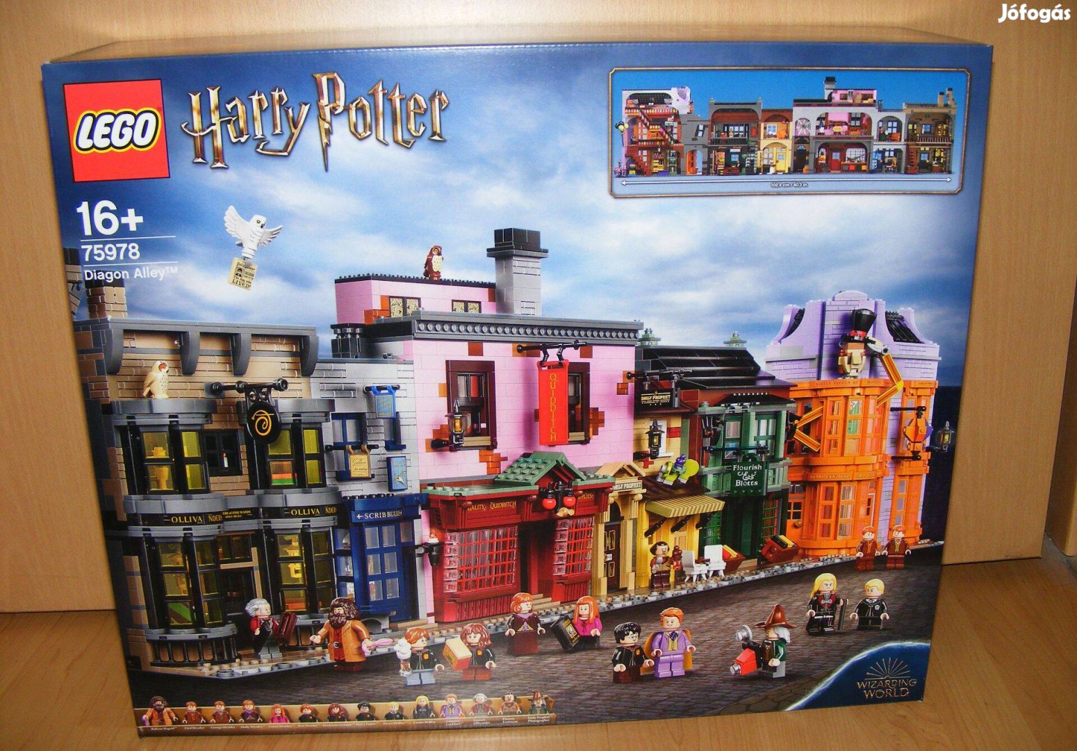 Lego Harry Potter 75978 Az Abszol út Diagon Alley Új BP!