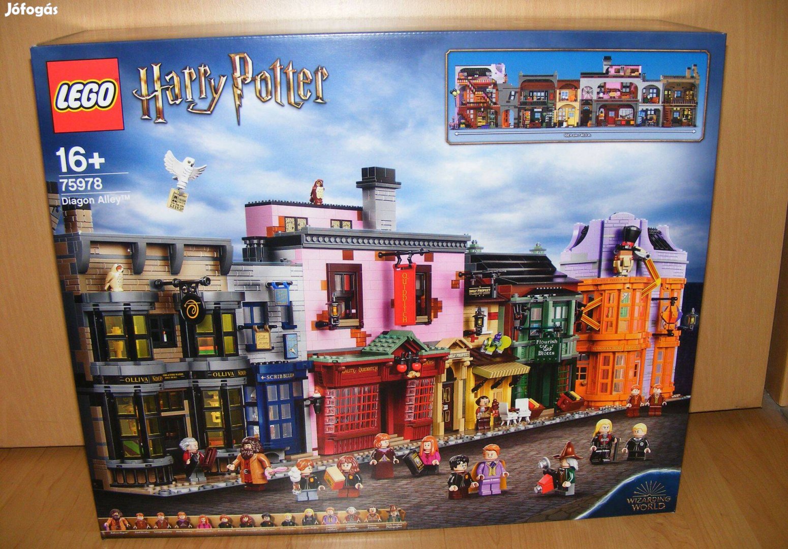 Lego Harry Potter 75978 Az Abszol út Diagon Alley Új BP!