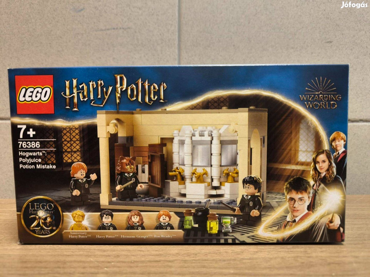 Lego Harry Potter 76386 Roxfort: Százfűlé-főzet kis hibával új