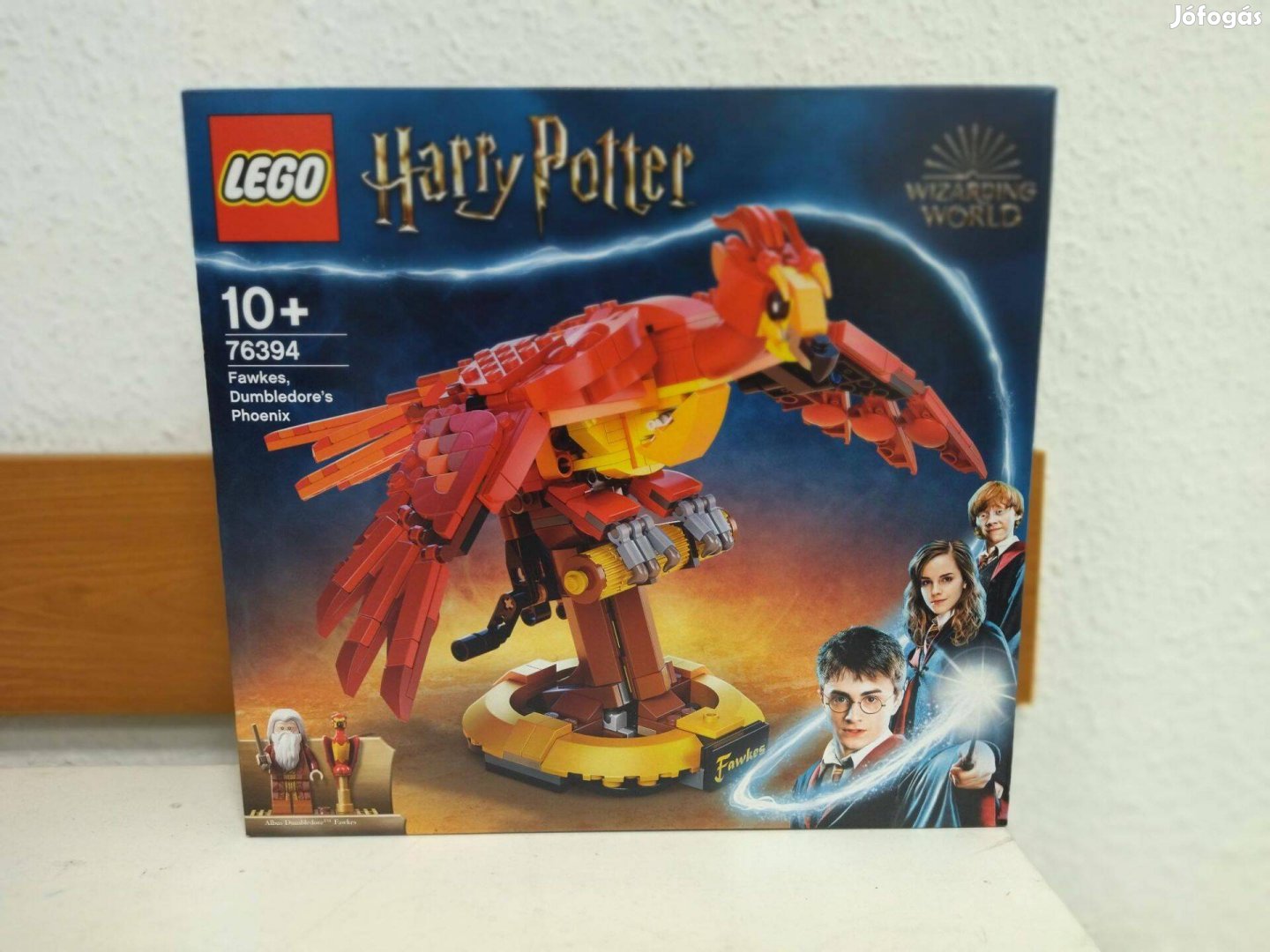 Lego Harry Potter 76394 Fawkes, Dumbledore főnixe új, bontatlan