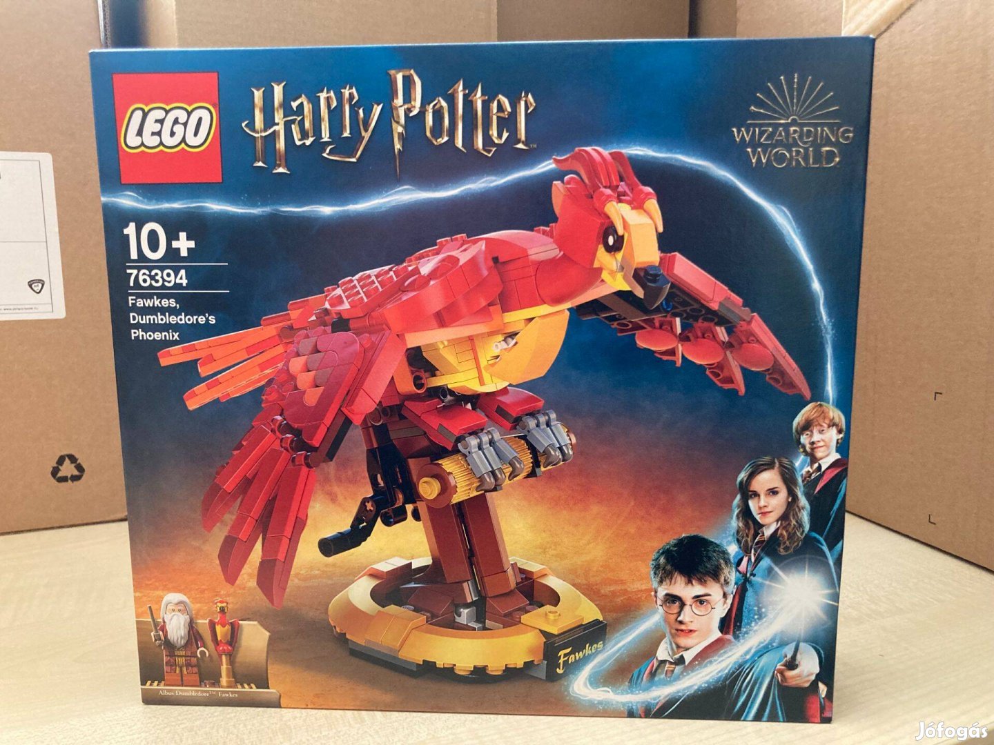 Lego Harry Potter Fawkes Dumbledore főnixe (76394) új eladó