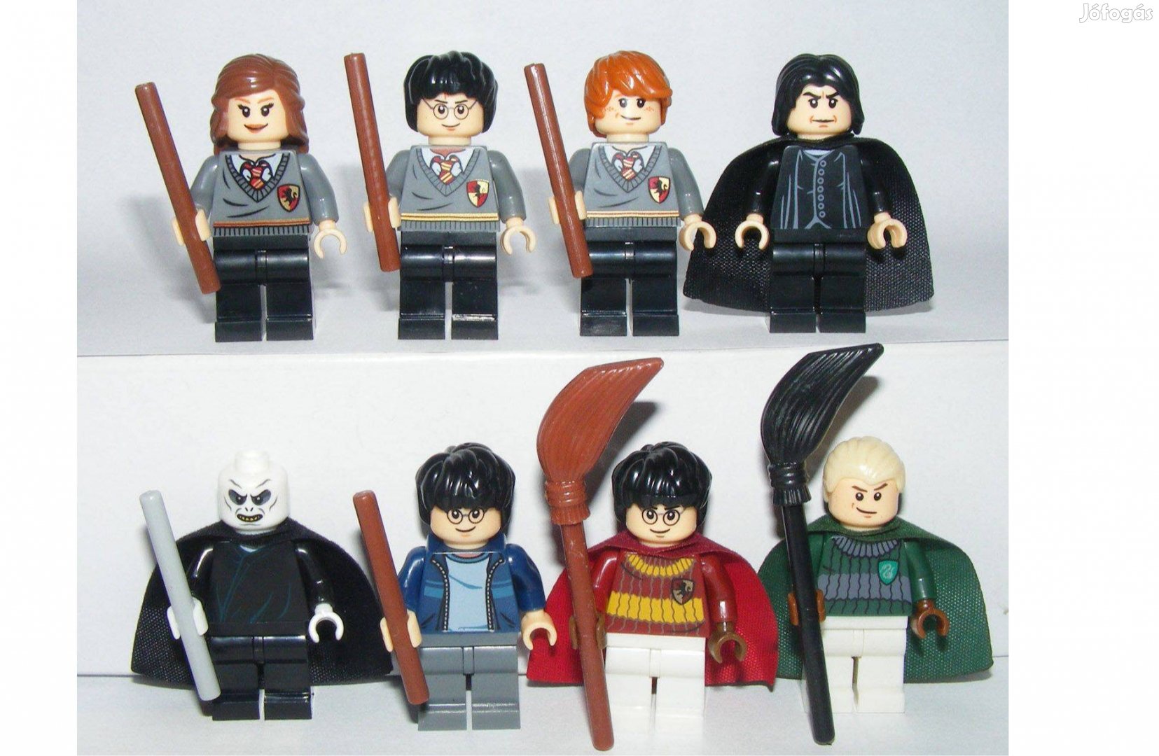 Lego Harry Potter figurák Hermione Ron Voldemort Drako Python figura 8