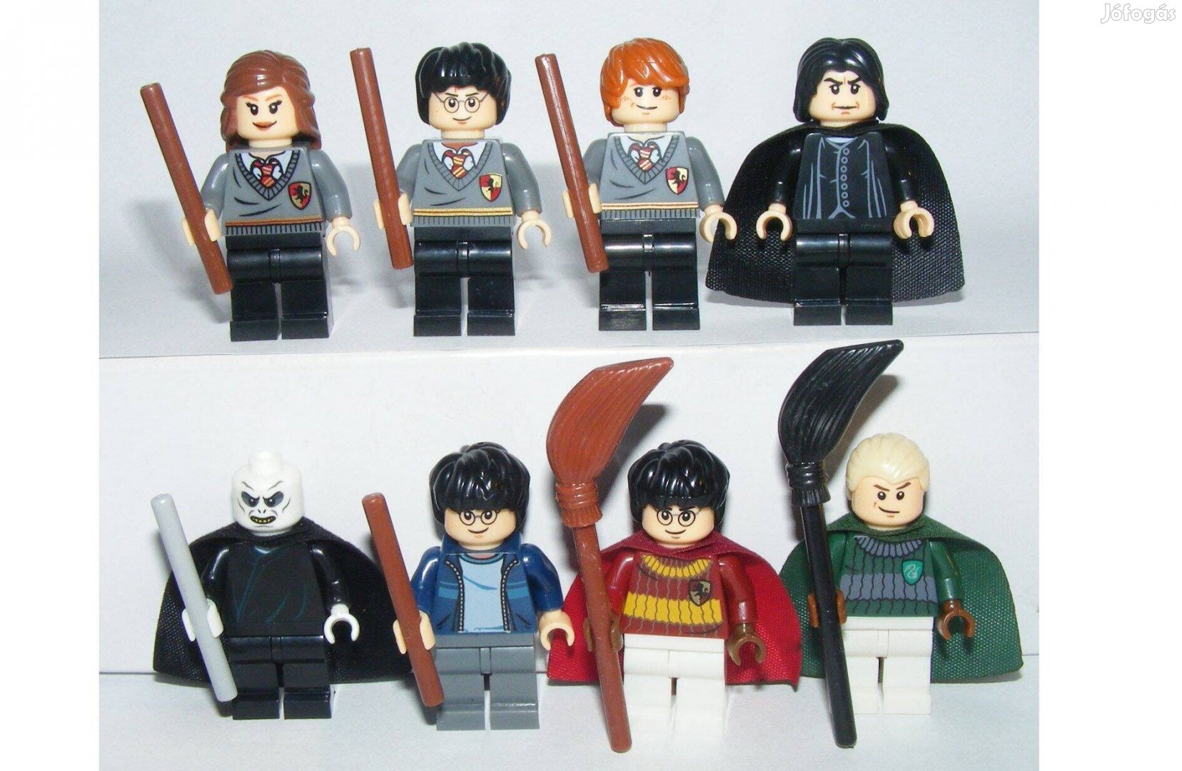 Lego Harry Potter figurák Hermione Ron Voldemort Drako Python figura 8