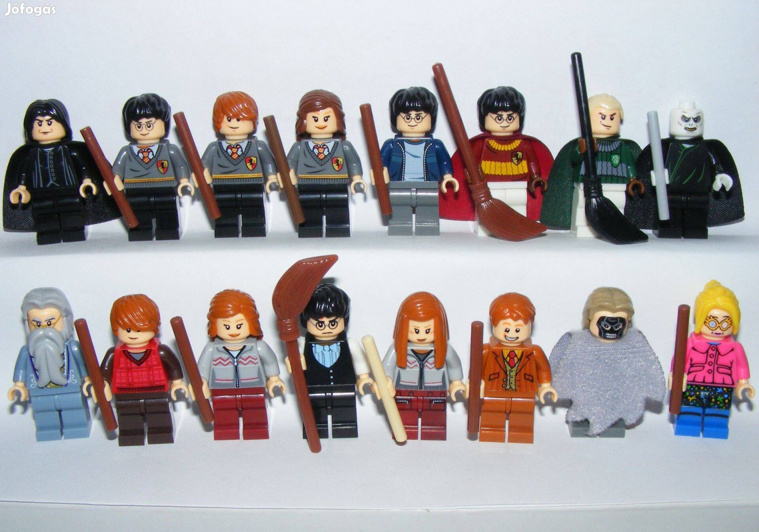 Lego Harry Potter figurák Hermione Voldemort Death Eater figura 16db