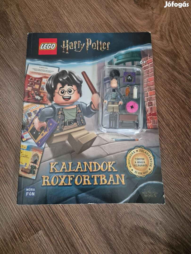 Lego Harry Potter lego figurával- foglalkoztatokönyv