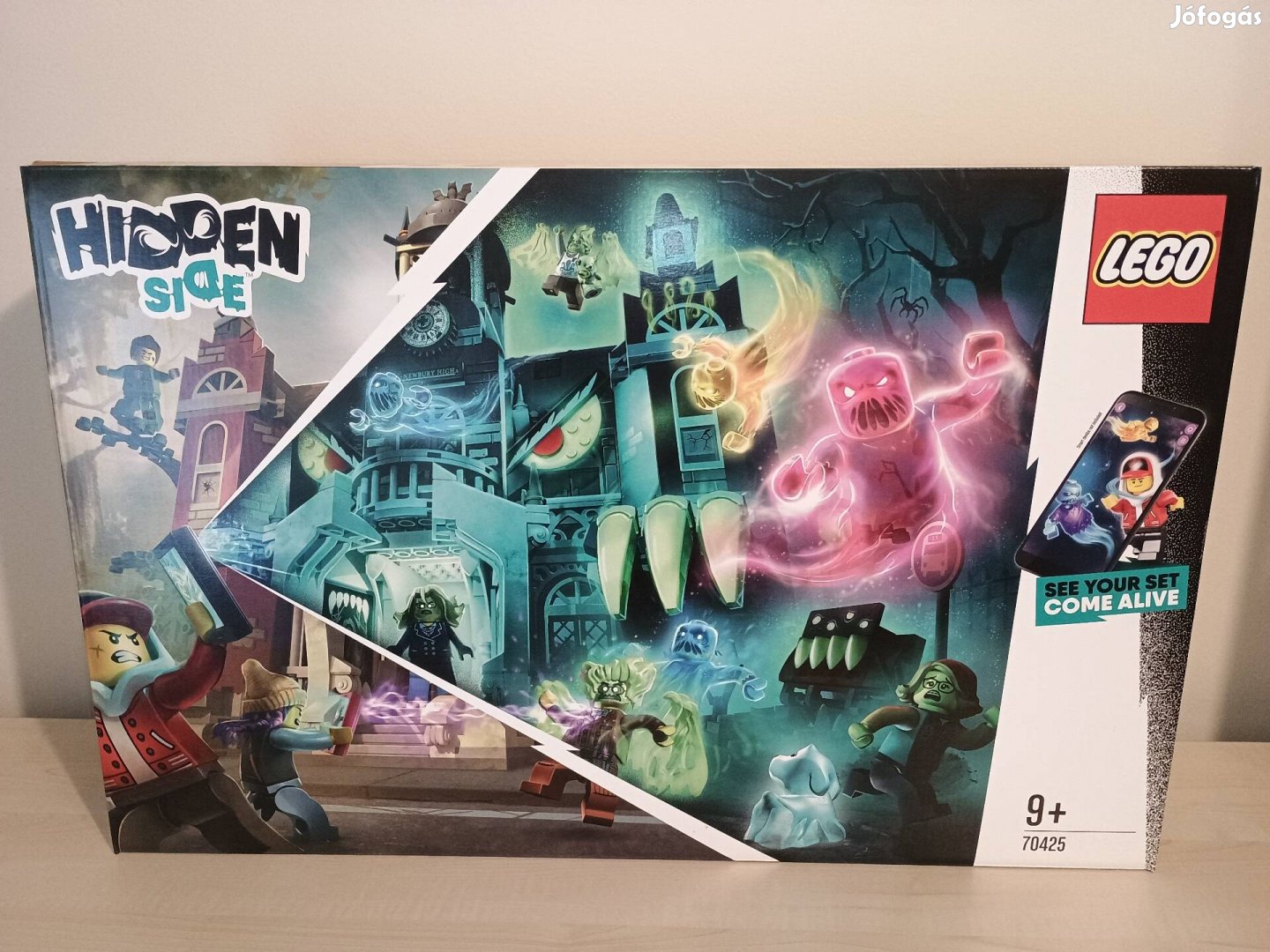 Lego Hidden Side 70425 Szellemjárta gimi Newburyben Újszerű 