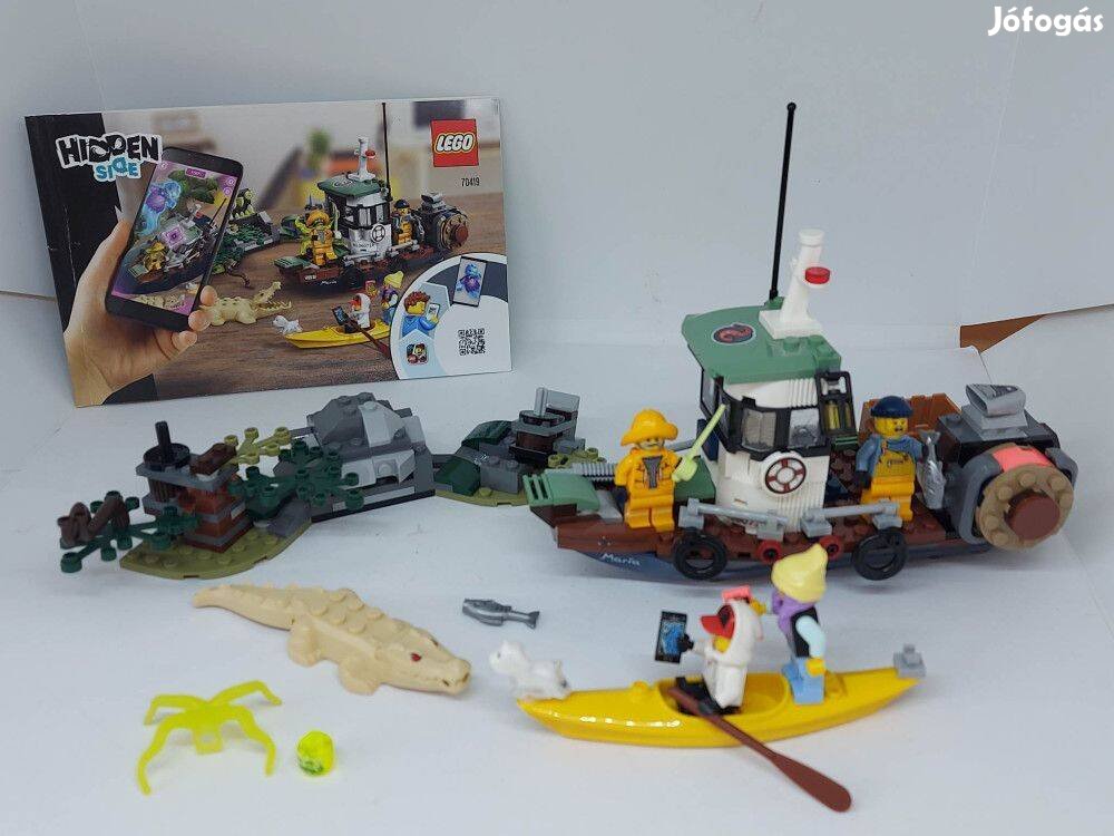 Lego Hidden Side - Megfeneklett rákász hajó 70419