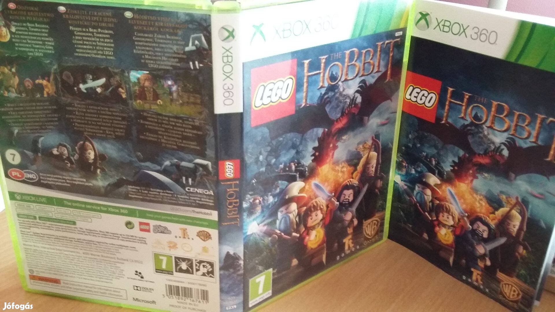 Lego Hobbit - eredeti xbox360 játék