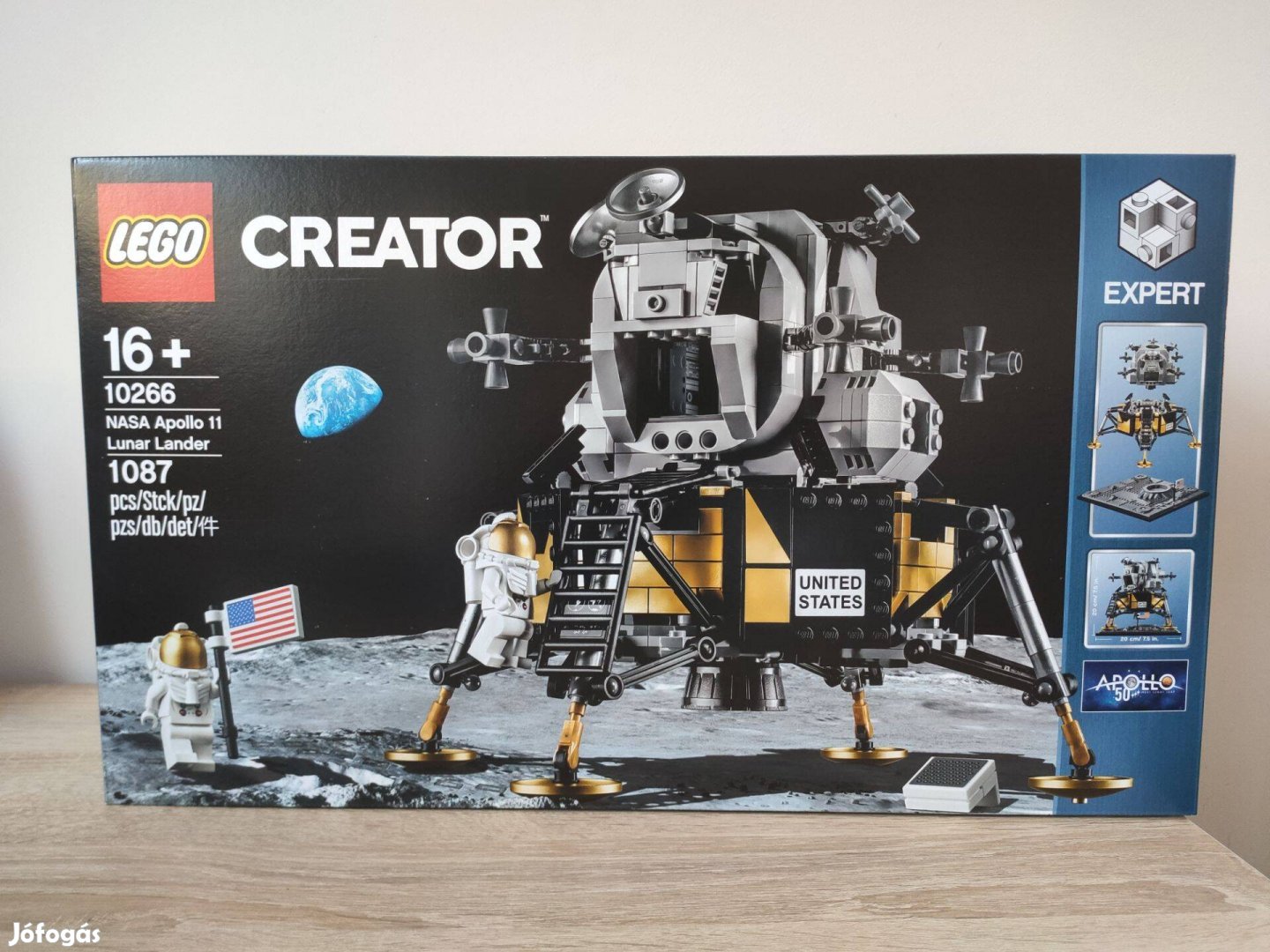 Lego Icons 10266 NASA Lunar Lander / Holdraszállás Bontatlan