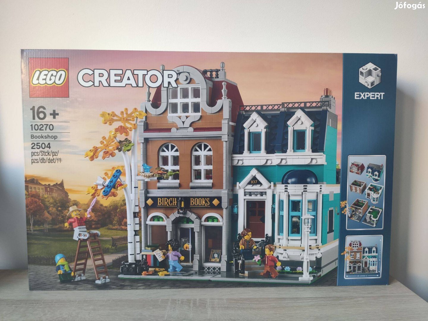 Lego Icons 10270 Bookshop / Könyvesbolt Bontatlan