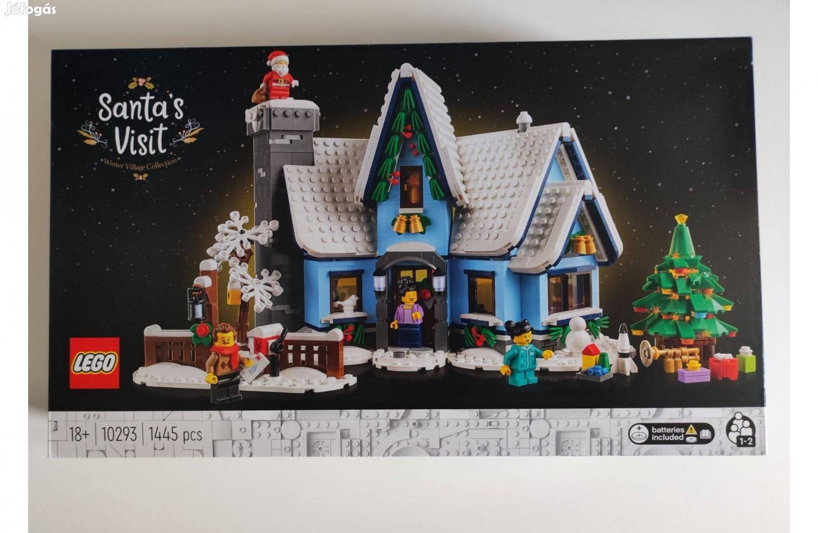 Lego Icons 10293 - A Mikulás látogatása - új, bontatlan