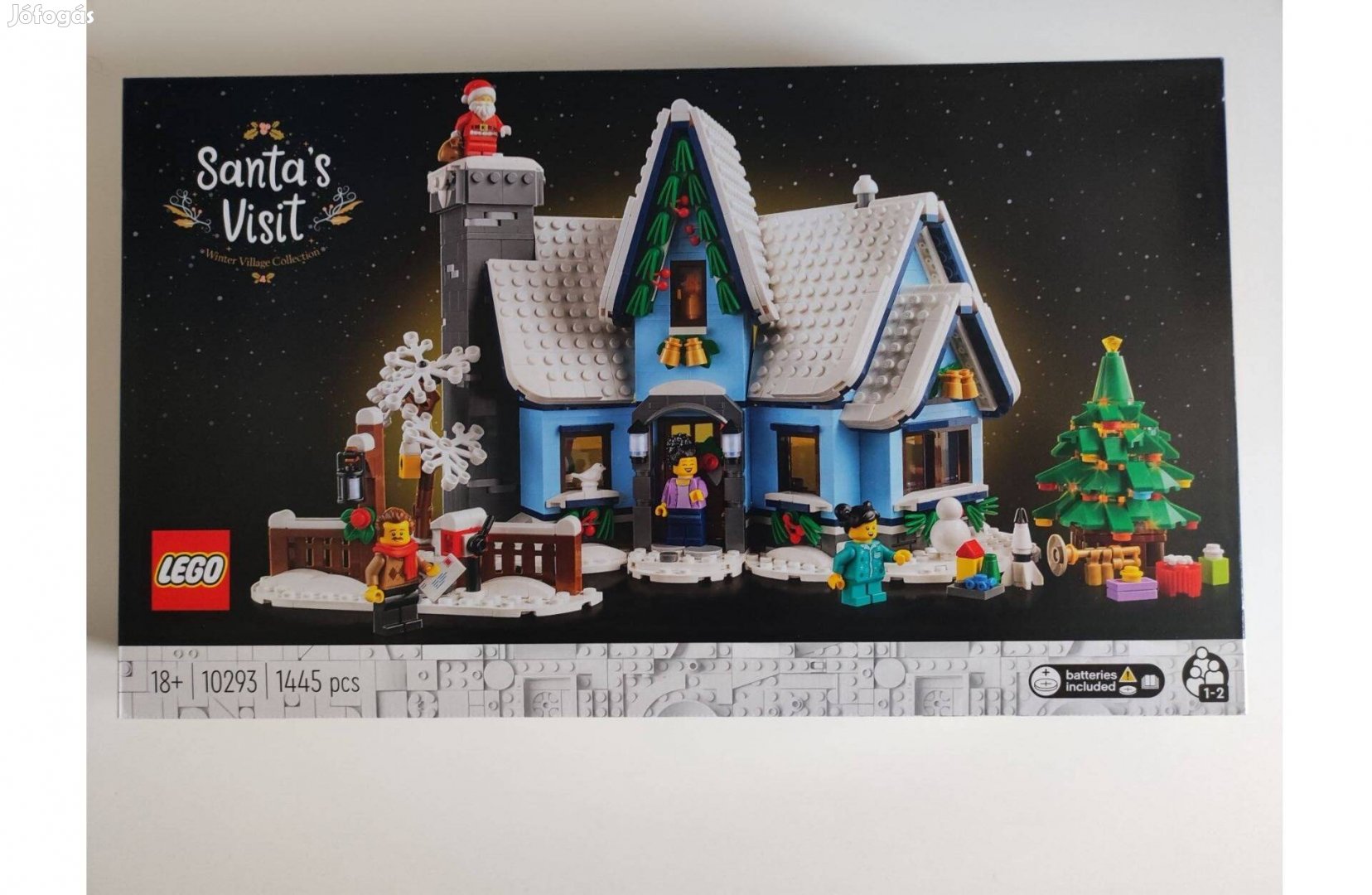 Lego Icons 10293 - Santas Visit - új, bontatlan