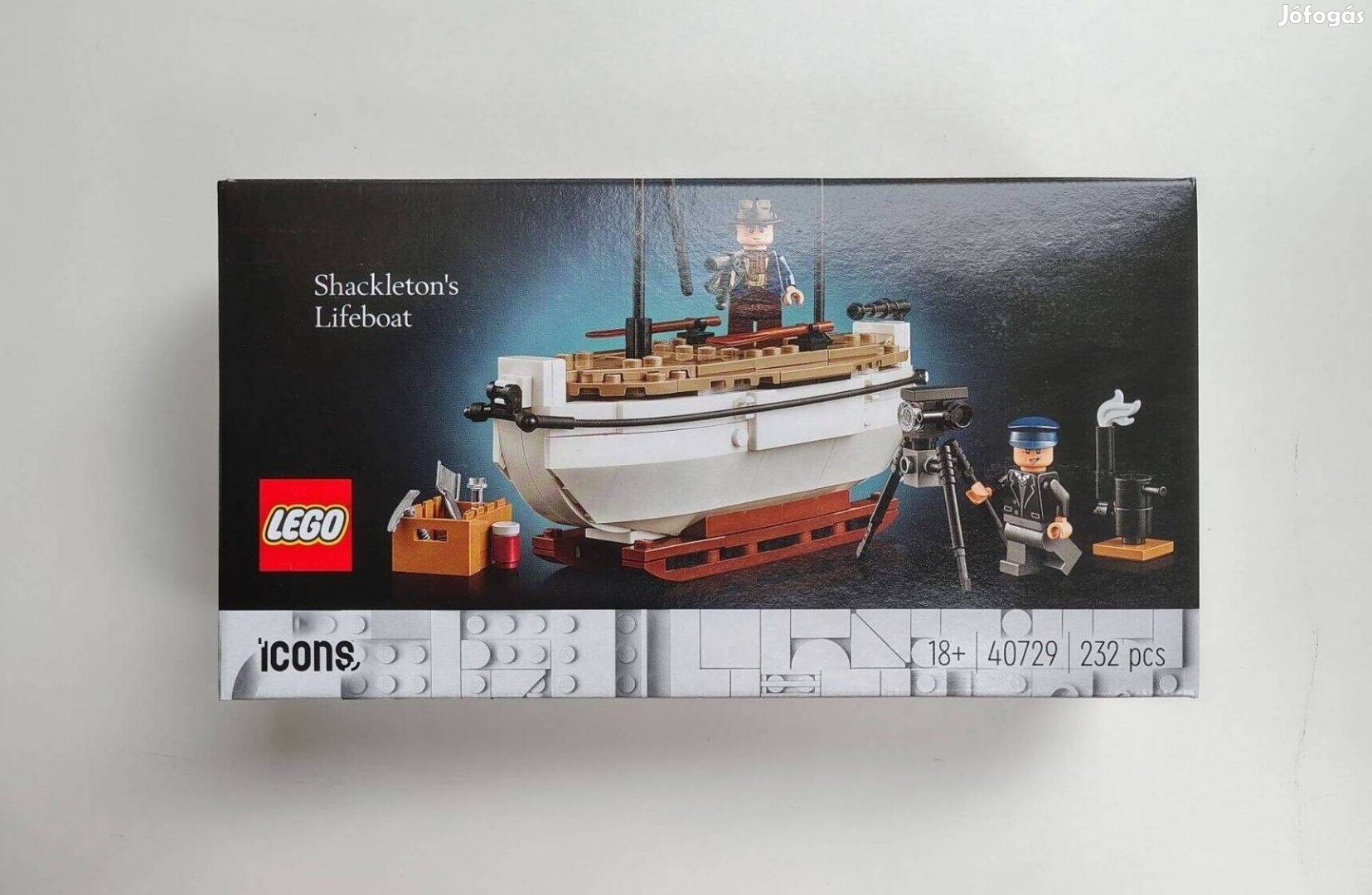 Lego Icons 40729 - Shackleton mentőcsónakja - új, bontatlan