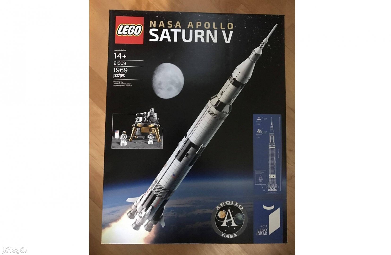 Lego Ideas 21309 92176 Space Apollo Saturn V rakéta Új BP!