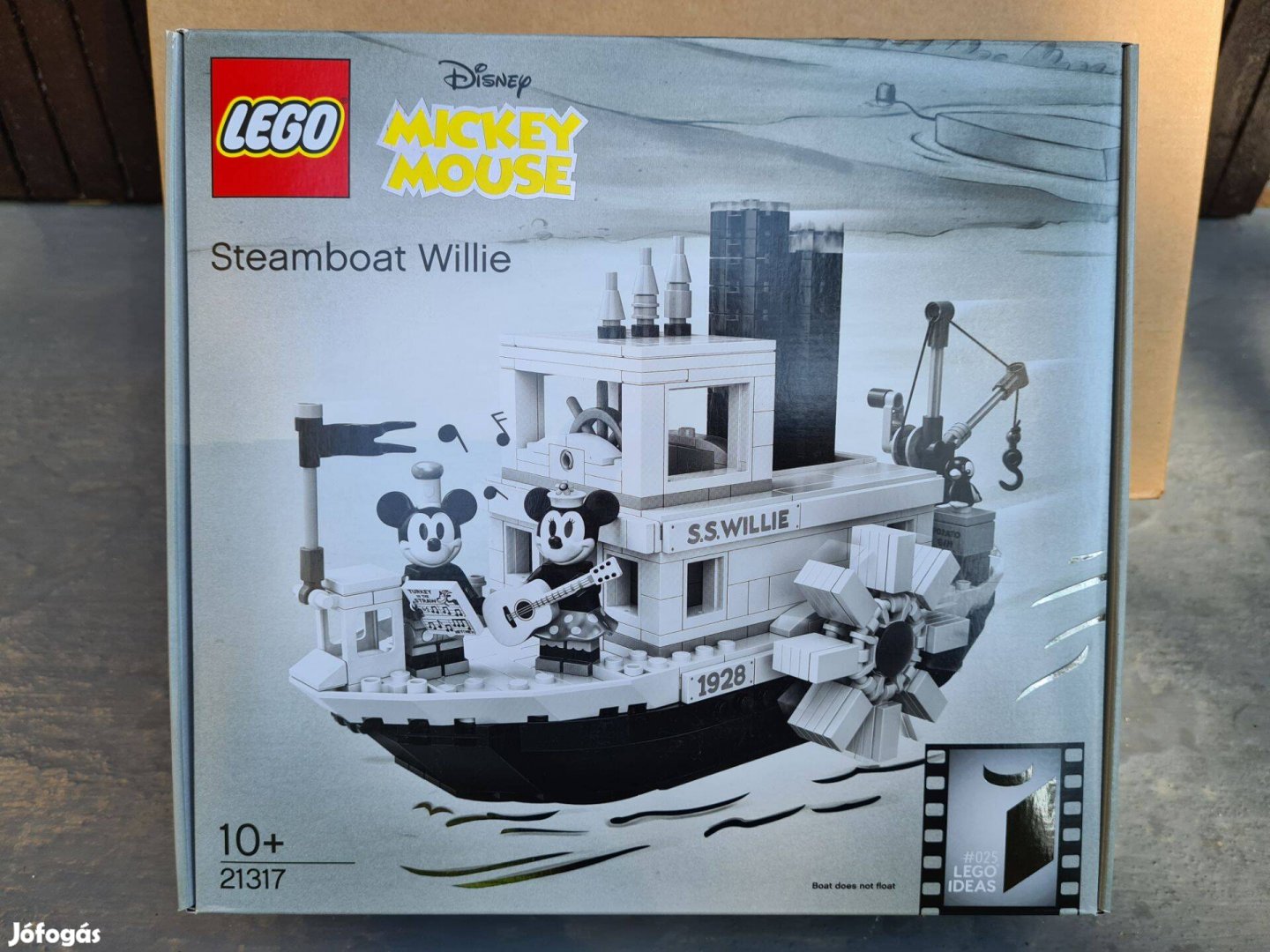 Lego Ideas 21317 Steamboat Willie Bontatlan