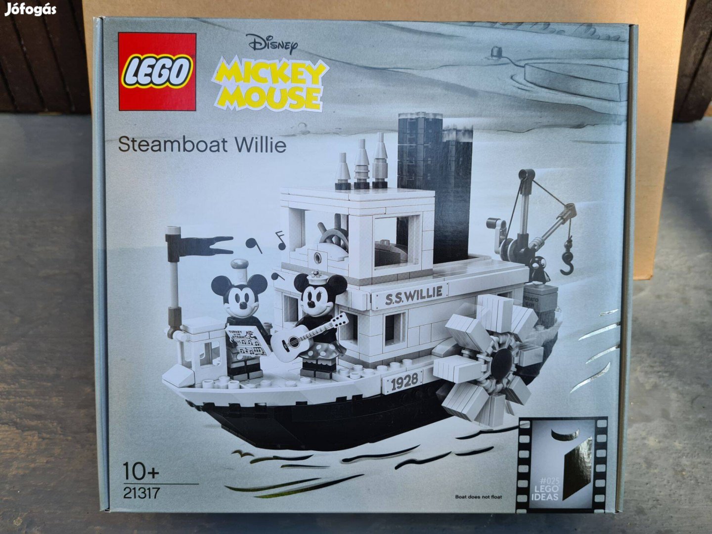 Lego Ideas 21317 Steamboat Willie Bontatlan