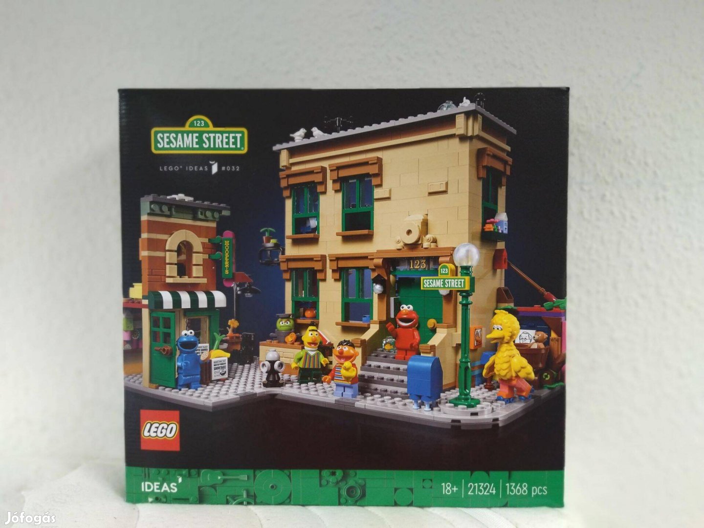 Lego Ideas 21324 123 Sesame Street új, bontatlan