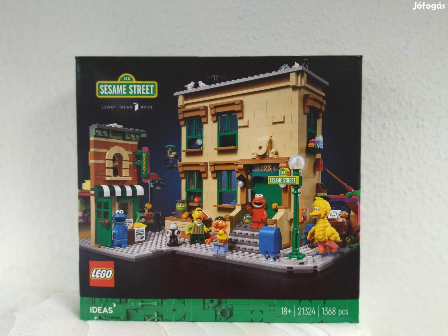 Lego Ideas 21324 123 Sesame Street új, bontatlan