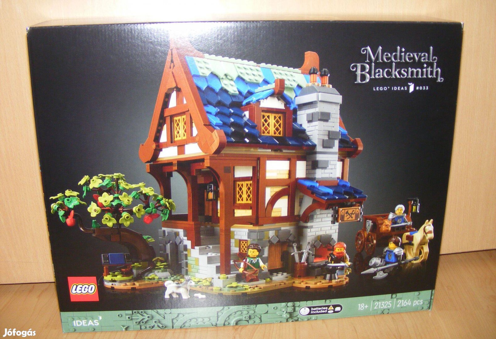 Lego Ideas 21325 Középkori Kovács Medieval Blacksmith Castle Új BP