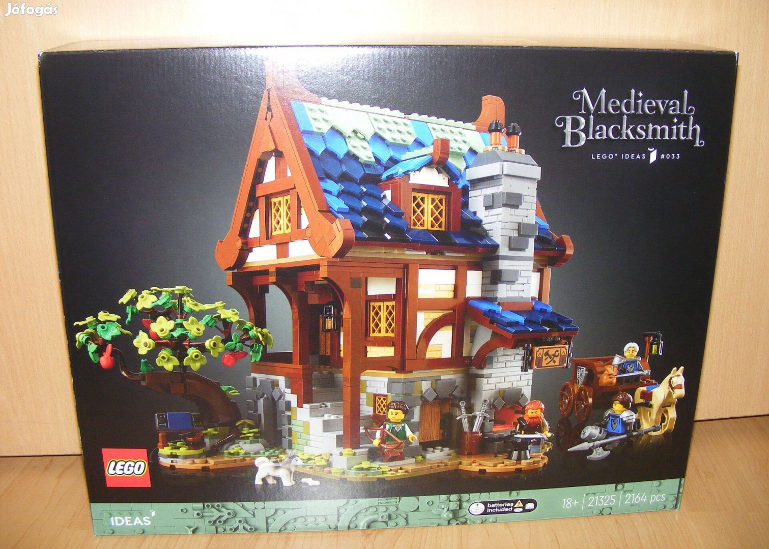 Lego Ideas 21325 Középkori Kovács Medieval Blacksmith Castle Új BP