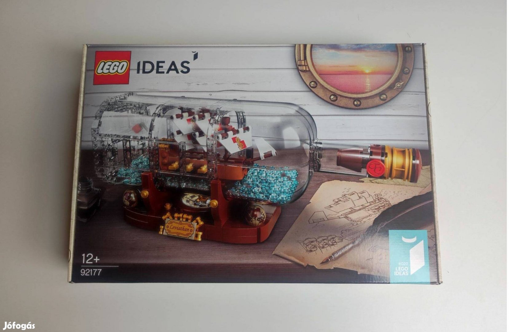 Lego Ideas 92177 - Hajó a palackban - új, bontatlan