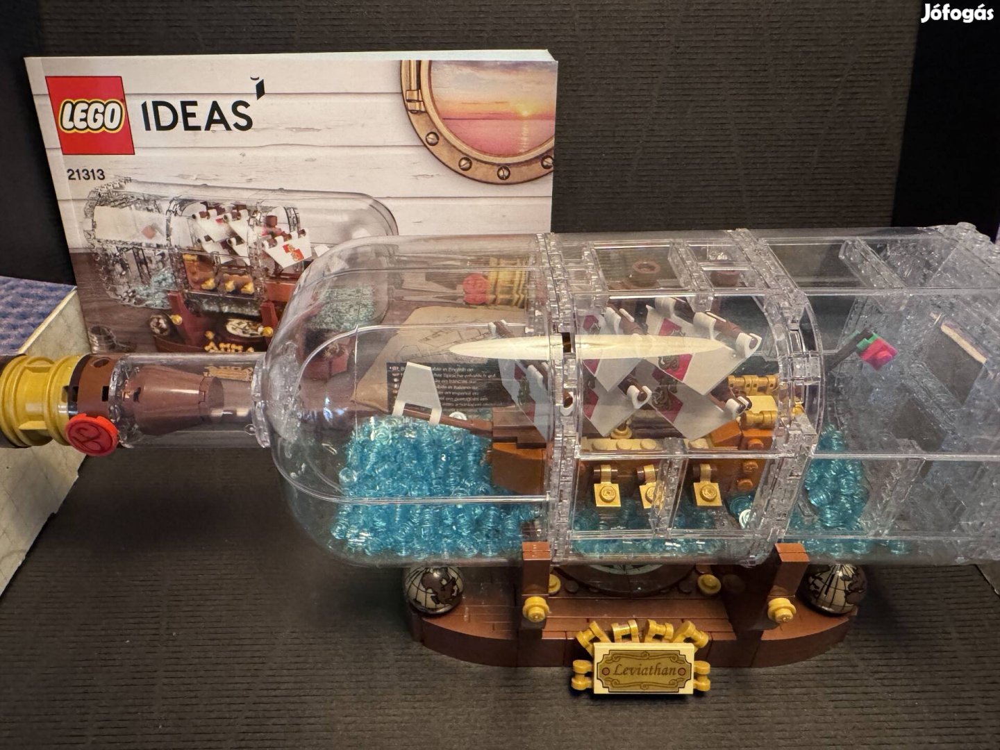 Lego Ideas/Cuuso 92177 / 21313 Ship in Bottle / Hajó a palackban