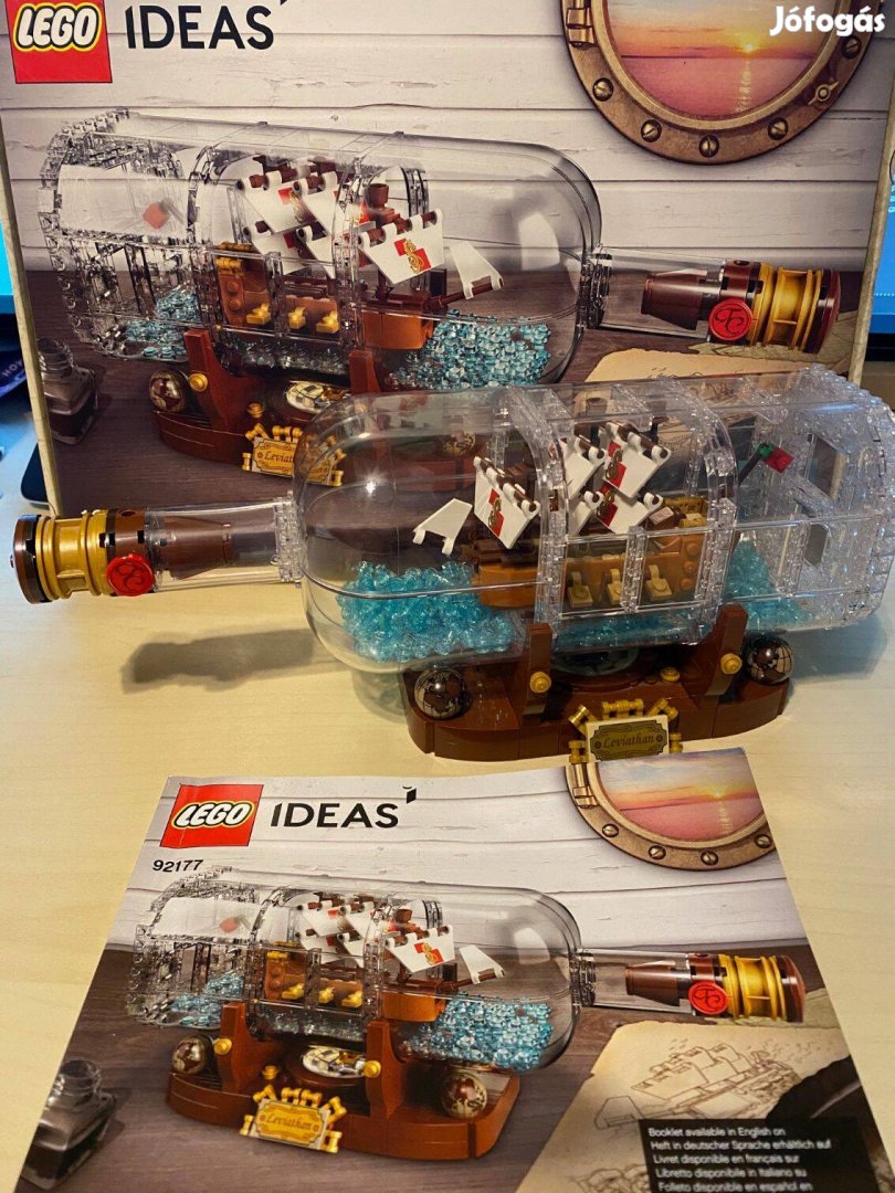 Lego Ideas Hajó a palackban (92177)