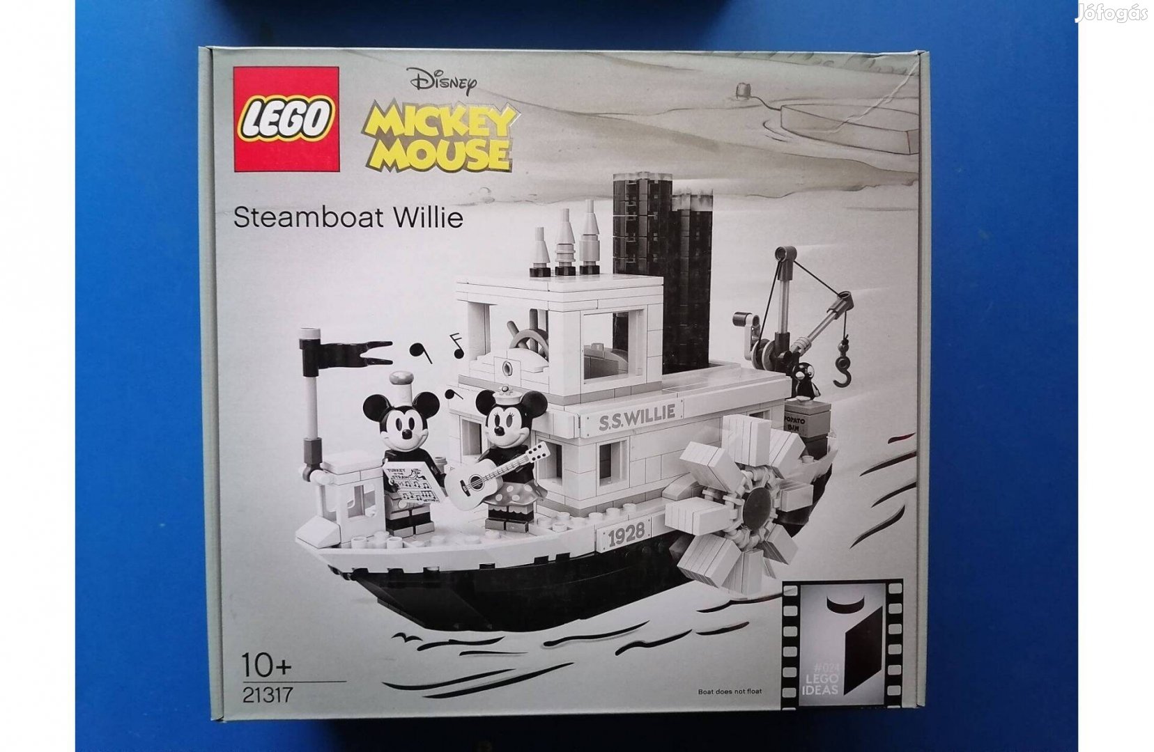 Lego Ideas - Willie gőzhajó 21317 Új Bontatlan