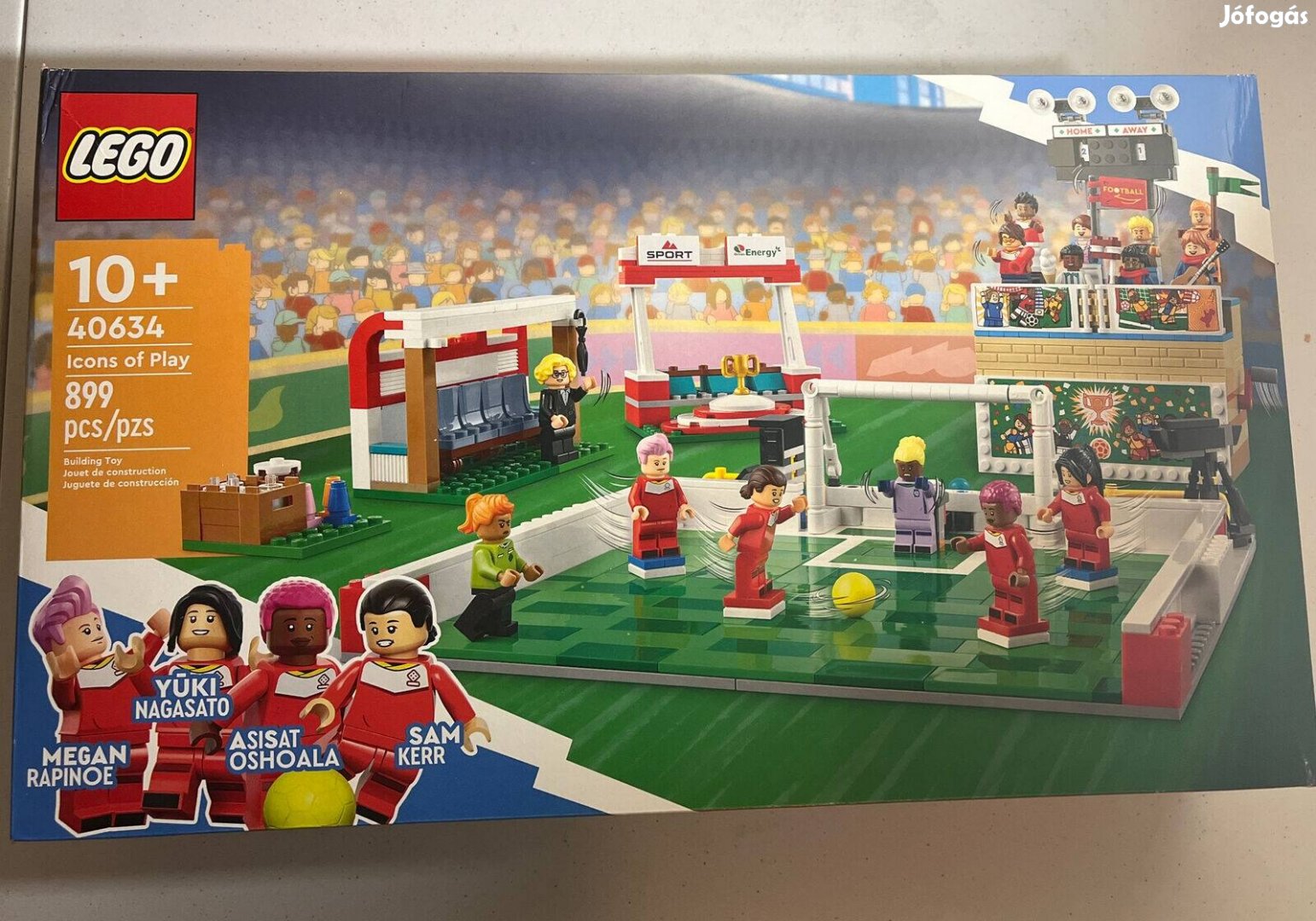 Lego Ikonikus Sportolók. 15 darab figurát tartalmaz