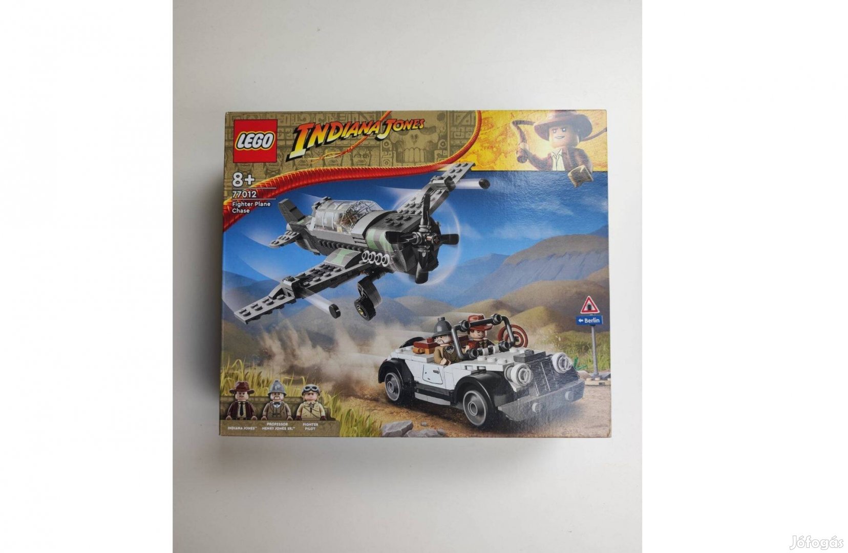 Lego Indiana Jones 77012 - Vadászgépes üldözés - új, bontatlan