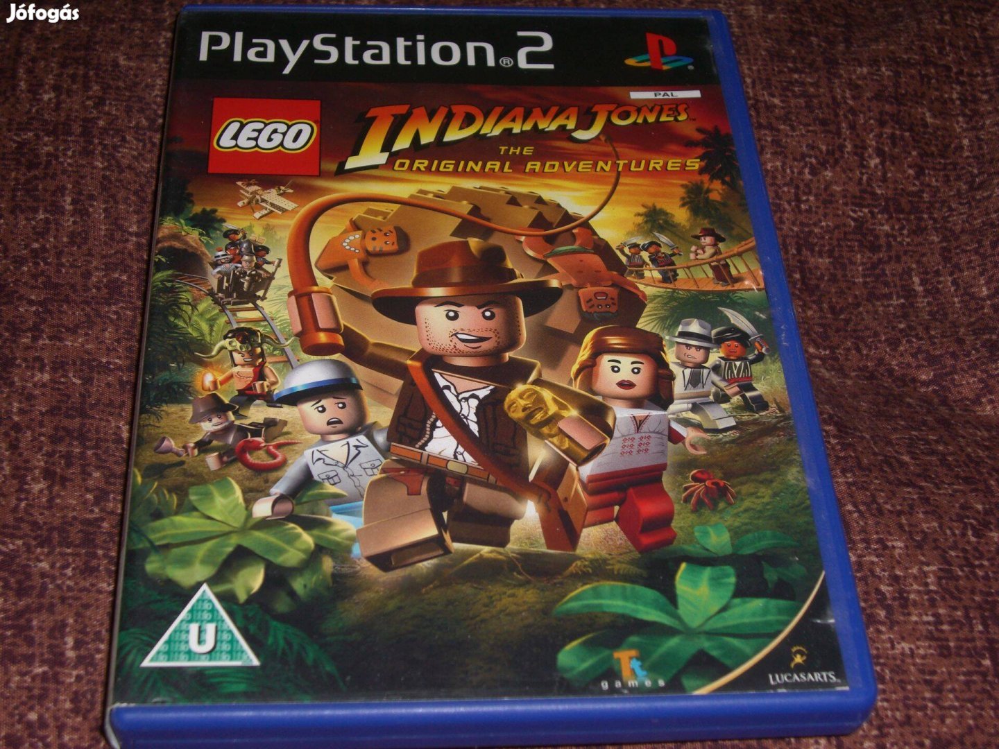 Lego Indiana Jones Playstation 2 eredeti lemez ( 6000 Ft )