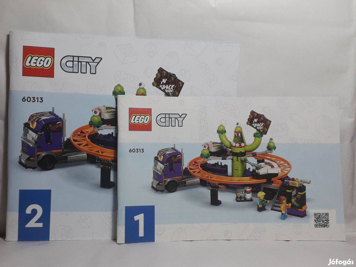 Lego Instructions City 60313 Space Ride Amusement Truck 2022 - XII ...