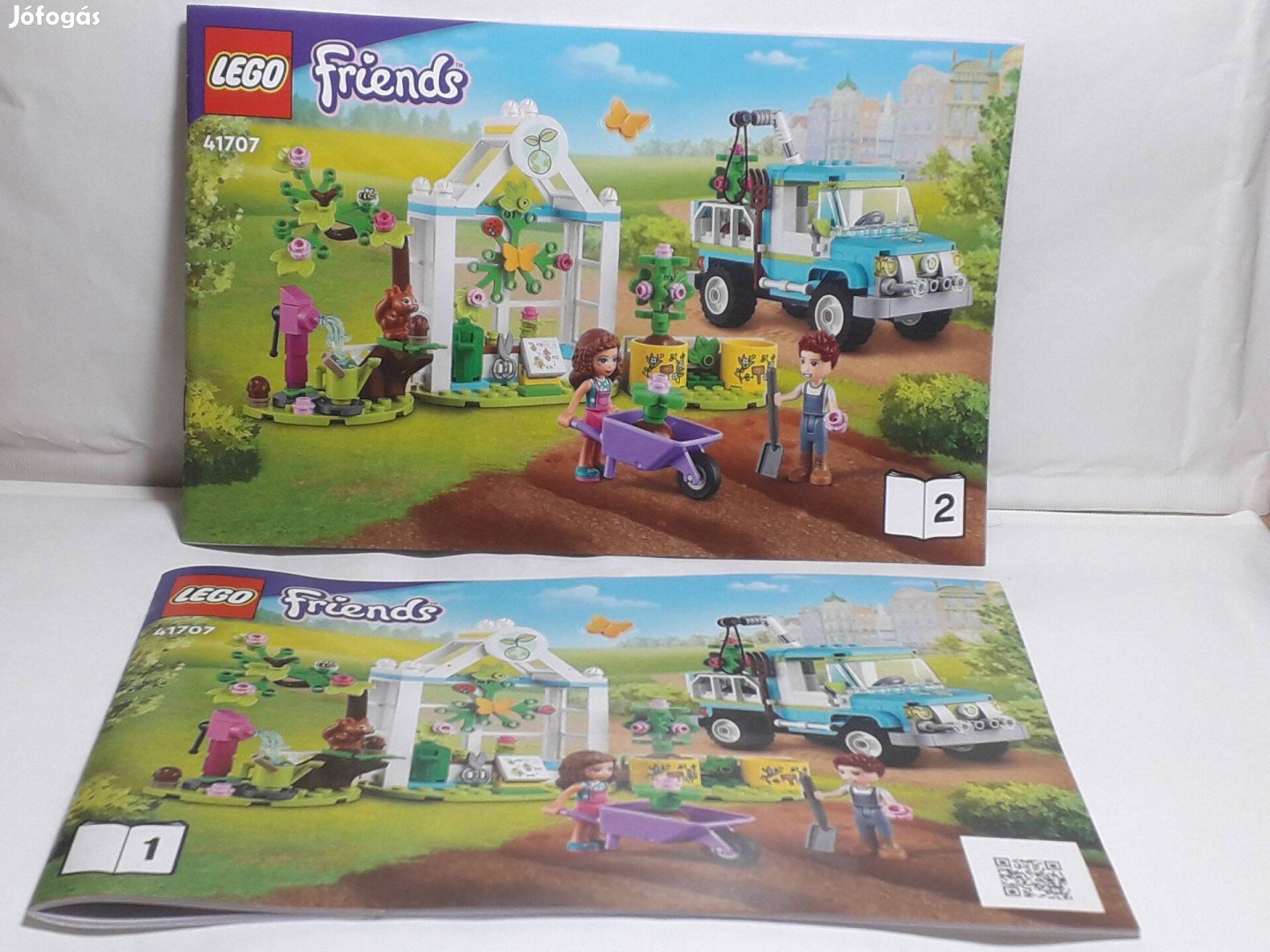 Lego Instructions Friends 41707 Tree-Planting Vehicle 2022