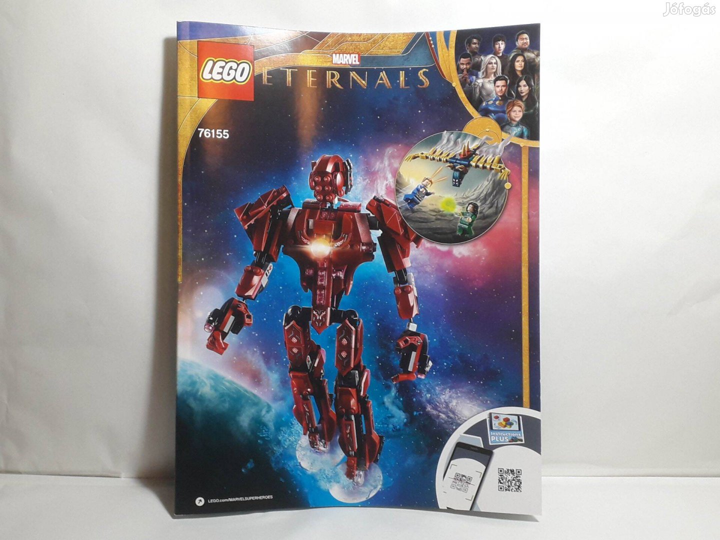 Lego Instructions Marvel Sh Eternals 76155 In Arishems Shadow 2021