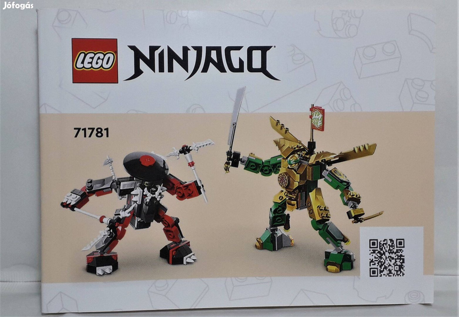 Lego Instructions Ninjago Core 71781 Lloyd's Mech Battle Evo 2023